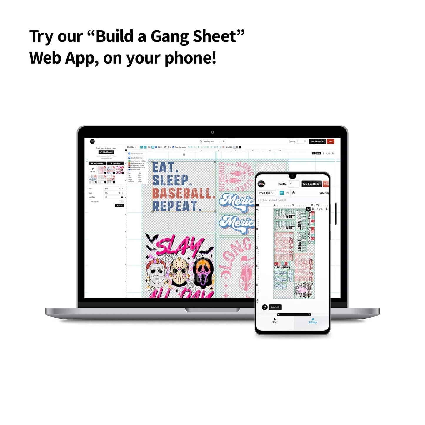 Build Your Custom DTF Gang Sheet